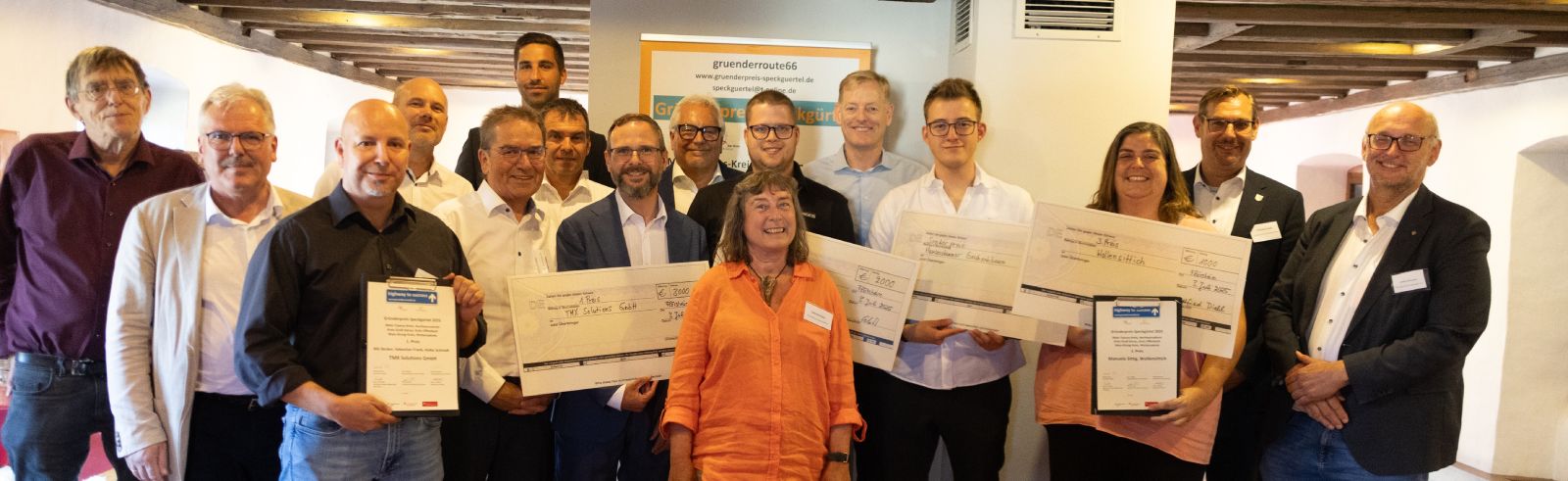 Alle Gewinner des Gründerpreises Speckgürtel 2025